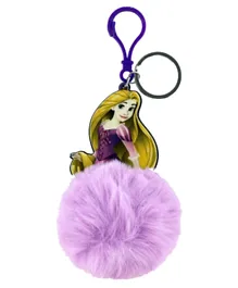 Disney Princess Rapunzel Pom Pom Key Ring - Multicolor