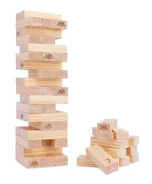 Kinderfeets Giant Wooden Stackers Tower - 54 Pieces