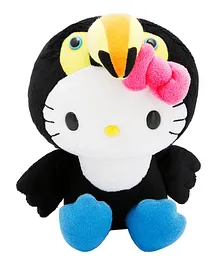 Hello Kitty Animal Toucan KT Plush Stuffed Soft Toy Black - 20.3 cm