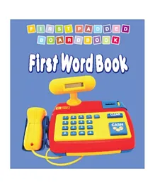 كتاب الكلمات الأول للأطفال مع غلاف مقوى من فيرست - إنجليزي