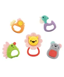 Hola Forest Baby Teether - Pack of 5