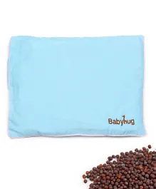 Babyhug Rai (Mustard) Seed Filled Pillow Rectangle Shape Sky Blue - 1 Kg
