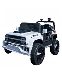 MYTS Spacious 12V Electric Jeep Ride On - White