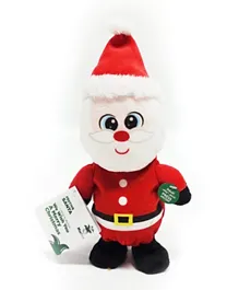Mad Toys Festive Santa Walk And Sing Christmas Plush Toys - 26 cm