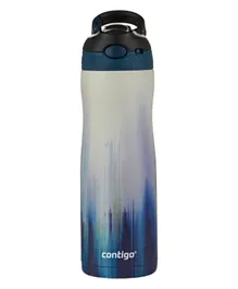 Contigo Autospout Ashland Couture Chill Vacuum Insulated Water Bottle Merlot Airbrush - 590mL