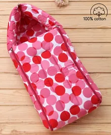 Babyhug Sleeping Bag Polka Dots - Pink