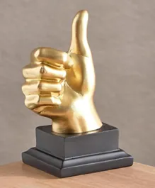 هوم بوكس - تمثال بوليريزن بإشارة الإبهام للأعلى