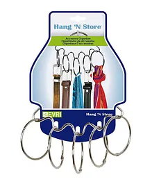 Evriholder Hang N Store Accessory Organizer Silver