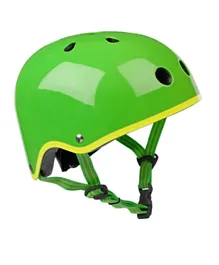 Micro Helmet Glossy Green - Medium