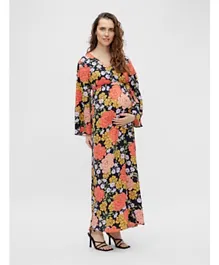 Mamalicious Mlanta Maternity Maxi Dress - Navy Blazer