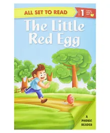 Om Kidz All Set To Read The Little Red Egg Paperback - 32 pages