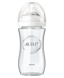 Philips Avent Natural Glass Feeding Bottle - 240mL