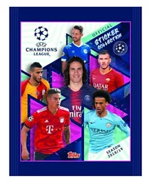 Topps Cl Match Attax 18 -19 Sticker Packets Pack of 5 - Multicolour