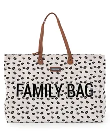 Childhome Family Bag - Canvas Leopard