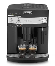 ديلونجي ماكينة قهوة أوتوماتيكية بالكامل لتحويل الحبوب إلى كوب مع مطحنة مدمجة 200 مل 1350 واط Esam3000.B - أسود