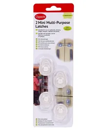 Clippasafe Mini Multi-Purpose Latches - Pack of 2