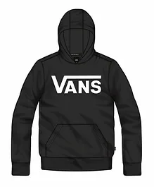 Vans Logo Hoodie - Black