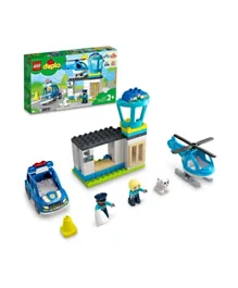 LEGO DUPLO Town Police Station & Helicopter 10959 - 40 Pieces
