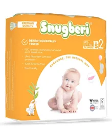 Snugberi Diaper Size 2 Small - Mega Pack of 74