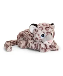 Keel Toys Keeleco Snow Leopard Soft Toy - 25 cm