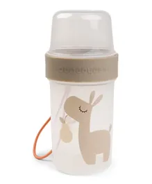 Done by Deer To Go 2 Way Snack Container Lalee Sand - 480mL