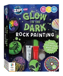 Hinkler Zap! Extra Glow-in-the-Dark Rock Painting Art Kit
