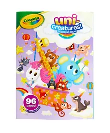 Crayola Uni-Creatures Coloring Book - 96 Pages
