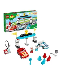 LEGO Duplo Town Race Cars Toy for Toddlers Set 10947 - 44 Pieces