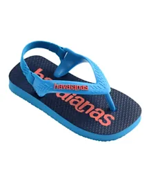 Havaianas Logomania Flip Flops - Blue