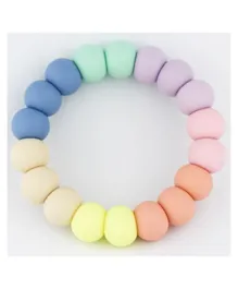 Desert Chomps Solo Classic Silicone Teether -  Rainbow