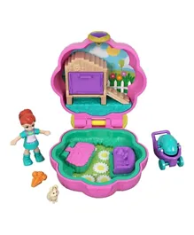 Polly Pocket  Tiny Pocket Places Compact with Micro Doll & Accessories - Multicoloured