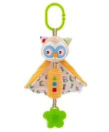 Little Angel-Baby Stroller Plush Hanging Rattle Mobile Toy - Owl