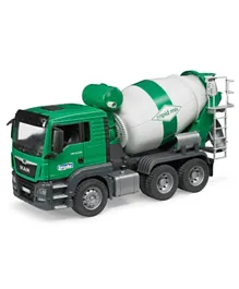 Bruder Man TGS Cement mixer truck  - Green & White