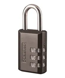 قفل ماستر لوك بمزيج خاص قابل للتعديل - أسود 647D - عرض 30 مم