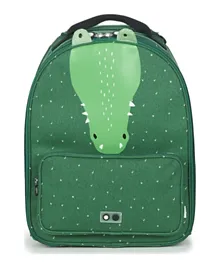 Trixie Mr. Crocodile Travel Trolley Bag - Green