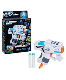 Nerf Roblox Strucid Boom Strike Dart Blaster with Darts - White