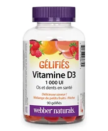 WEBBER NATURALS Vitamin D3 - 90 Gummies