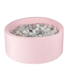 Ezzro Round Ball Pit With 600 Balls - Pink
