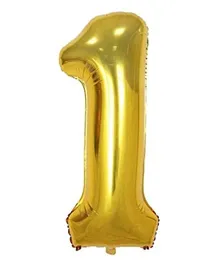 Party Propz Gold Number 1 Foil Balloon