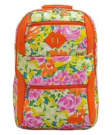 Fusion Backpack Floral Print Multicolour - 18 Inches