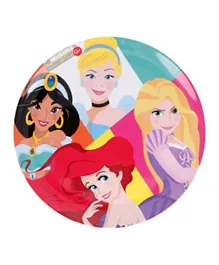 Disney Princess Bright & Bold Melamine Plate Without Rim