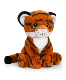 Keel Toys Keeleco Tiger Soft Toy - 18 cm
