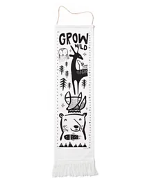 Wee Gallery Canvas Growth Charts - Woodland
