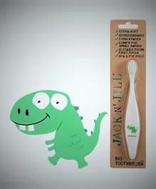Jack N' Jill  Bio Toothbrush Dino - Green