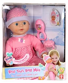 Takmay Doll With Realistic Tears & Accessories - Pink