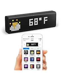 Lametric  World's Smartest Clock WiFi connected Clock with LED Indicator Panel - Black