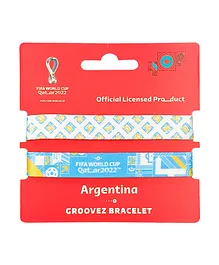 FIFA Fabric Fashionable Qatar 2022 World Cup Country Team Wrist Band - ARGENTINA