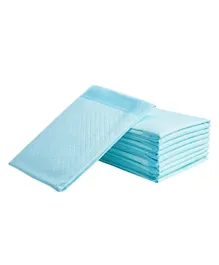 Star Babies Blue Disposable Changing Mat Pack of 15 - Buy one Get one Free