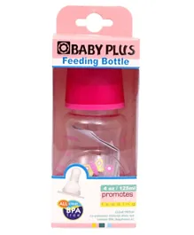 Baby Plus Training Bottle with Hood Cap Pink - 125 ml