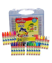 Play-Doh Oil Pastel Activity Box - 24 Pieces